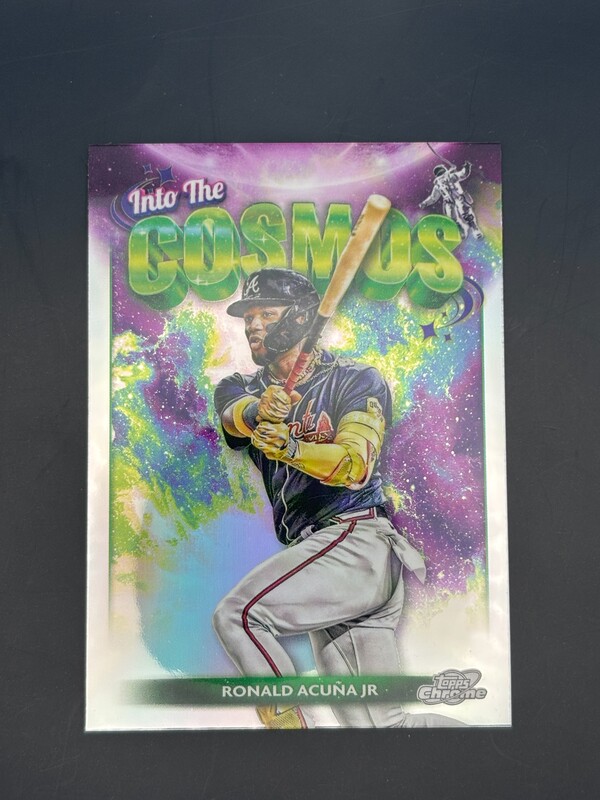 2024 Topps Chrome Cosmic Ronald Acuna Jr. Into the Cosmos 2024 Topps Chrome Cosmic Ronald Acuna Jr. Into the Cosmos